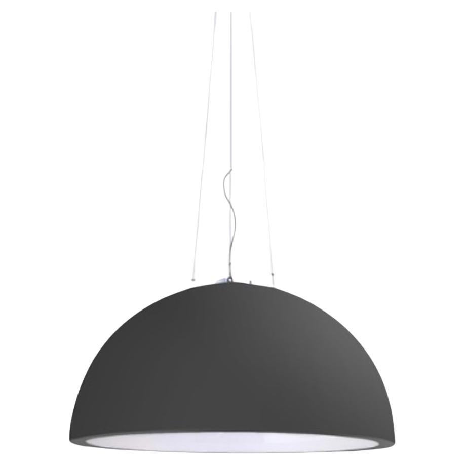 Elephant Grey Cupole 80 Hanging Lamp by Giò Colonna Romano For Sale