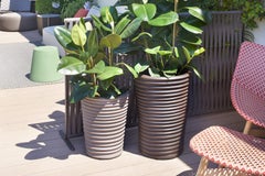 Elephant Grey Large S-Pot by SLIDE Studio
