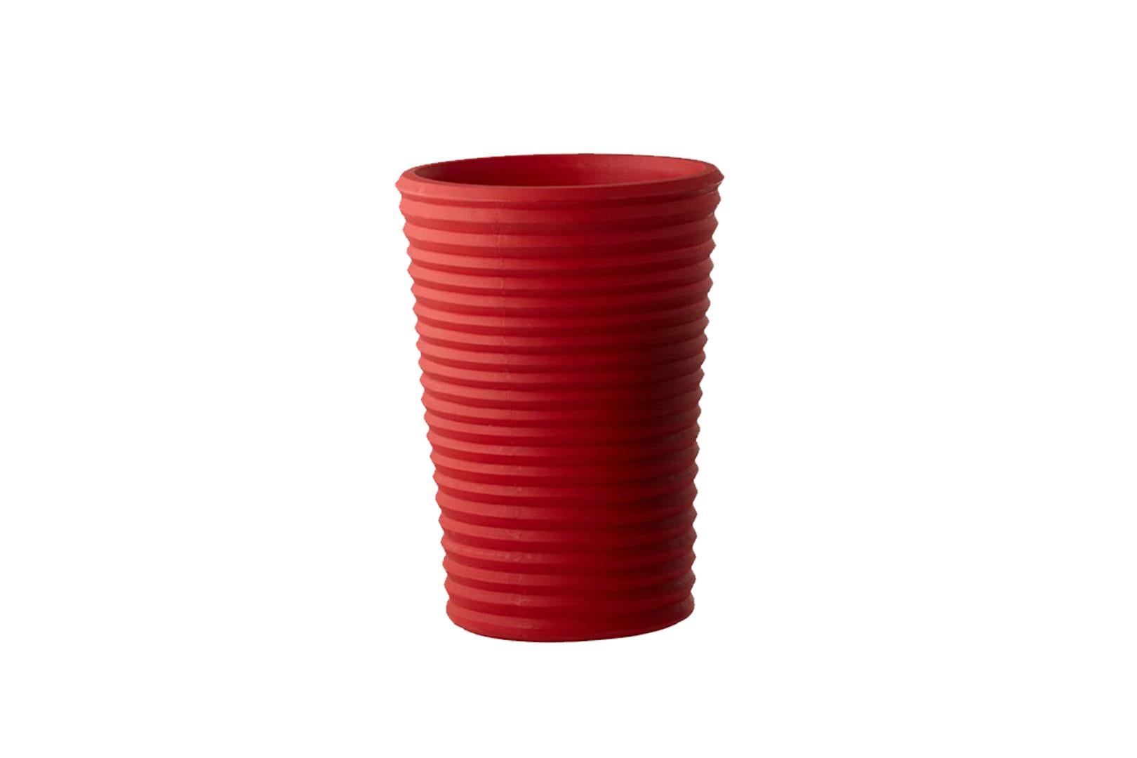 Altro Vaso a S grande grigio elefante di Studio A in vendita