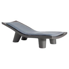 Elefant Graue niedrige Lita-Loungesessel Longue mit Kissen von otto Studio