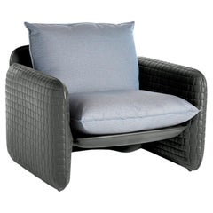 Elephant Grey Mara Armchair by Lorenza Bozzoli