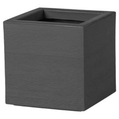 Elephant Grey Quadra 45 Pot by Giò Colonna Romano