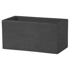 Elephant Grey Quadra 90 Pot by Giò Colonna Romano