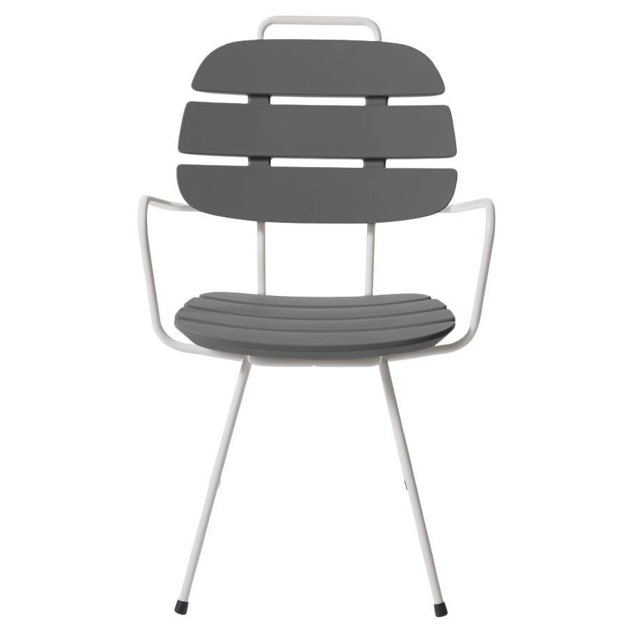 Elephant Grey Ribs Chair by OTTO Studio