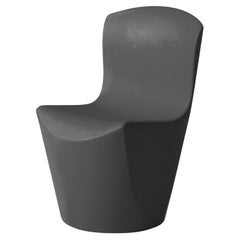 Elephant Grey Zoe Chair by Guglielmo Berchicci