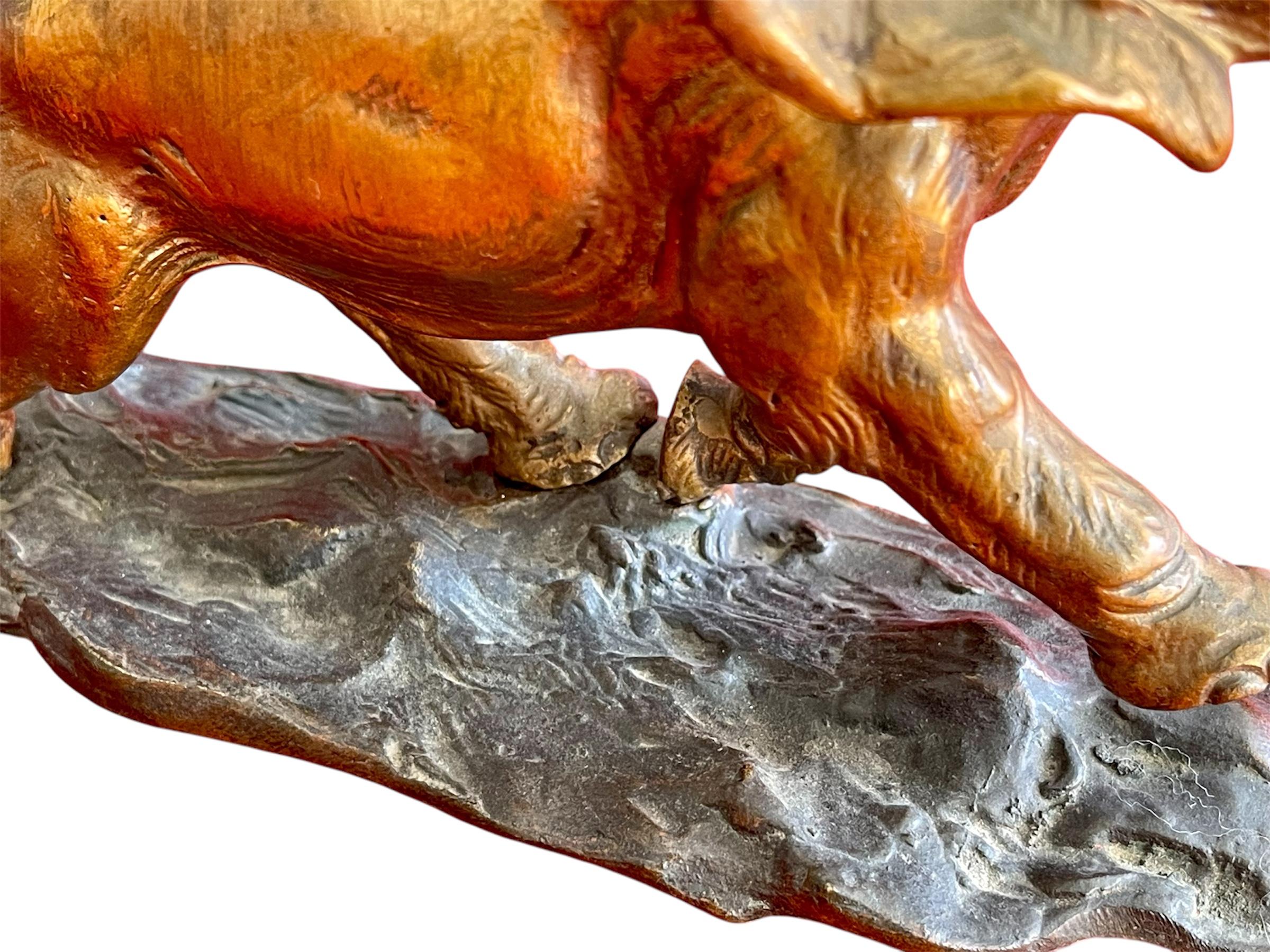 Elefante in bronzo di Ernest Louis Adnin (1881-1957) In condizioni buone in vendita a Beaune, FR