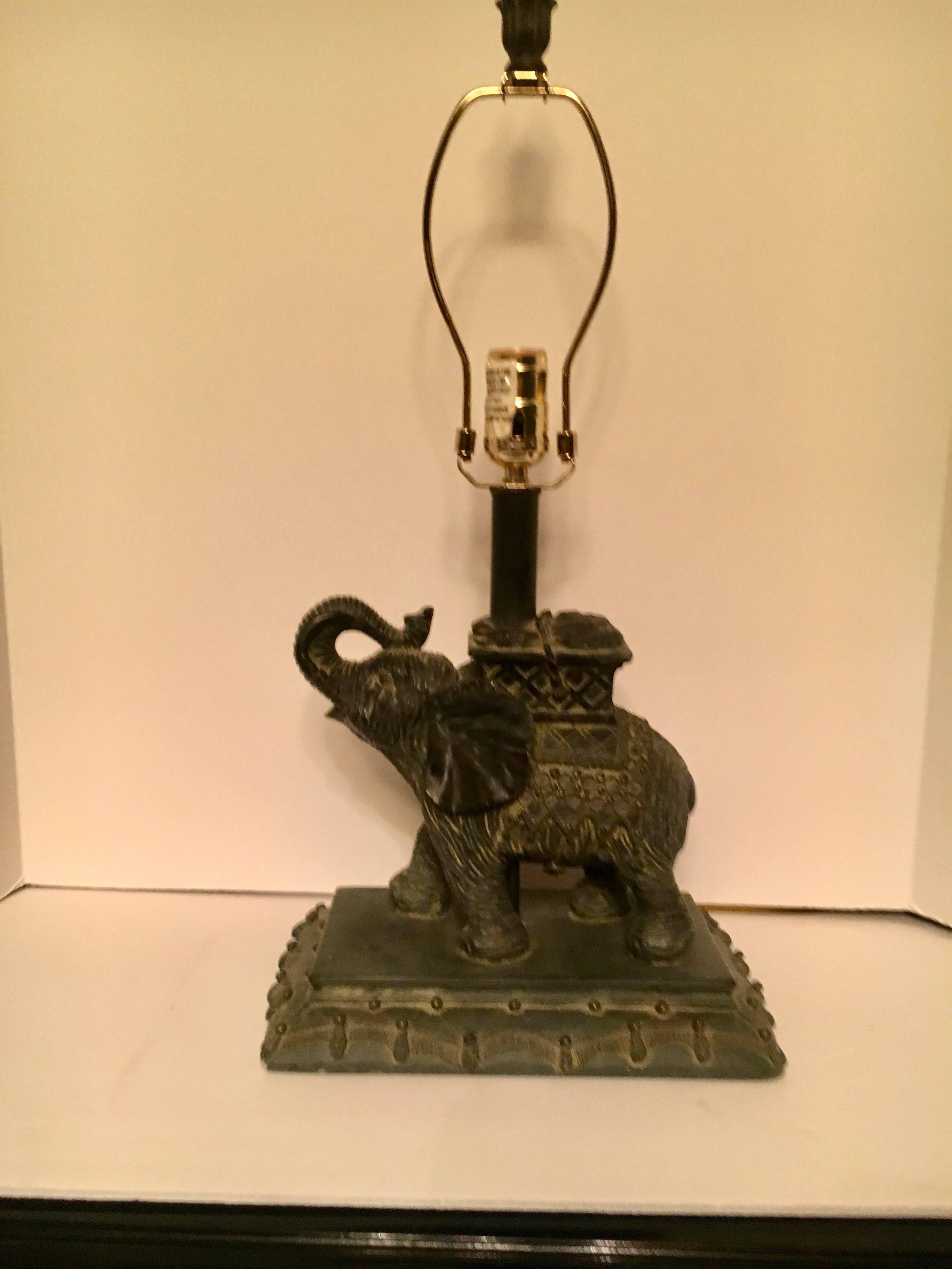 Mid-Century Modern Elephant Lamp