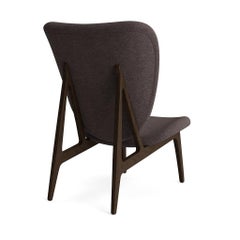 'Elephant' Lounge Chair by Norr11, Dark Smoked Oak, Barnum Bouclé