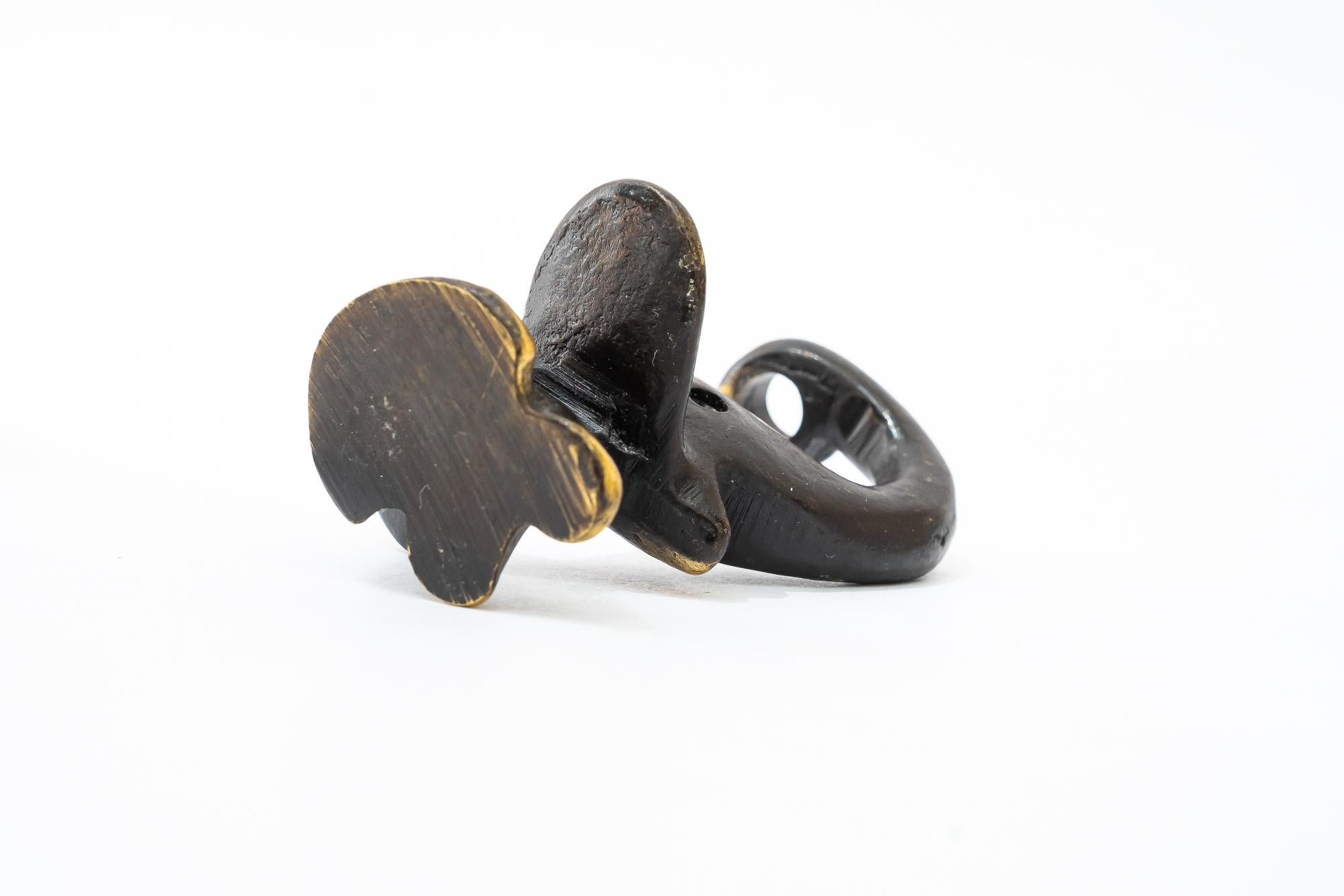 Elephant Penholder by Walter Bosse, Vienna, 1950s In Good Condition For Sale In Wien, AT