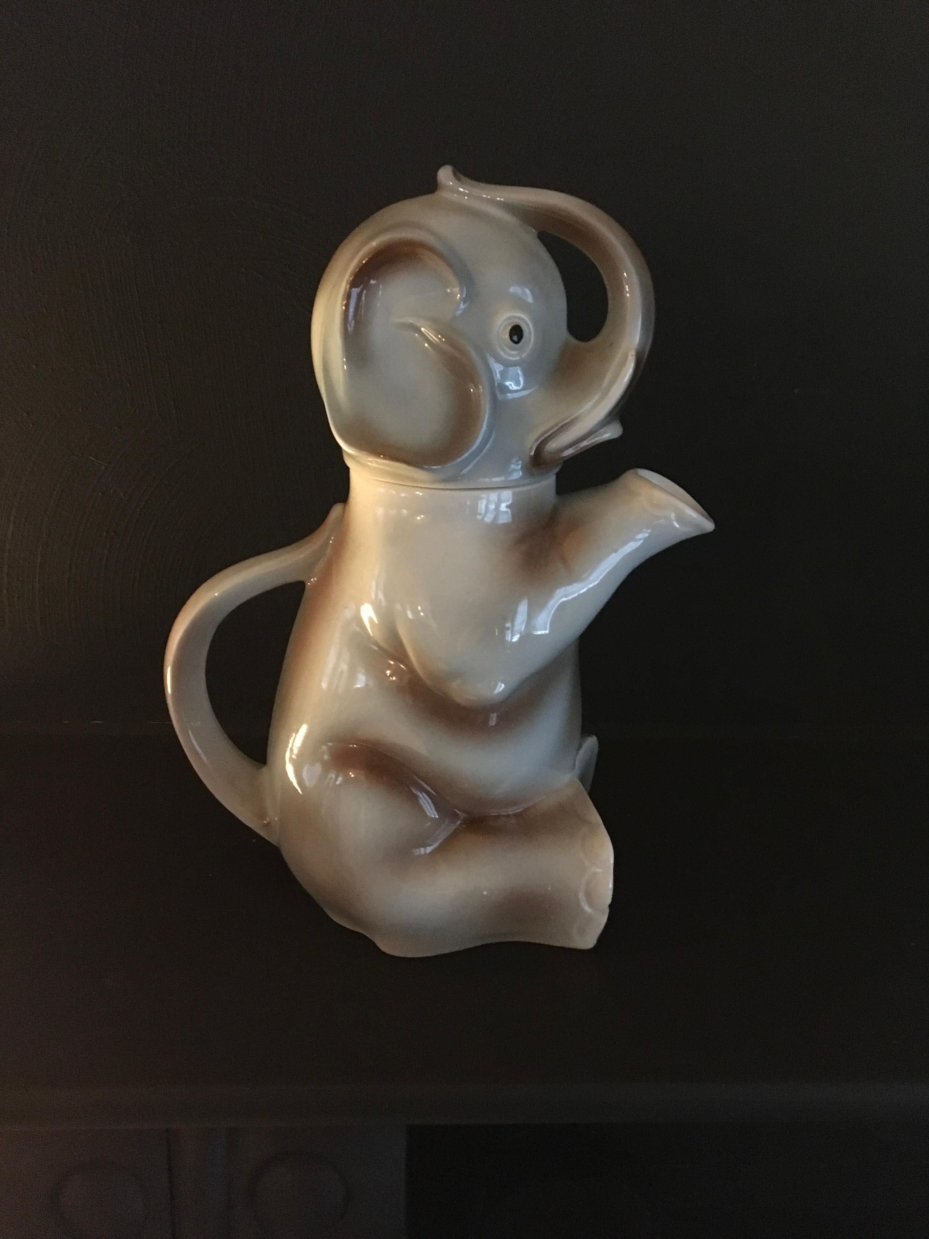 Modern Elephant Pitcher, Elephant Jug