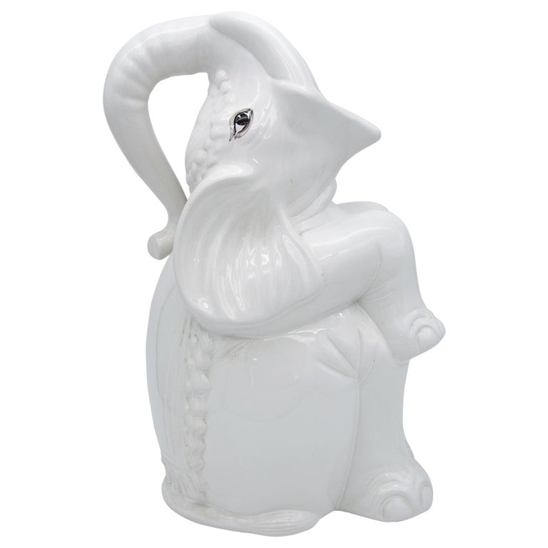 Elephant Planter or Umbrella Stand For Sale at 1stDibs elephant