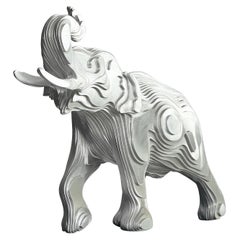 Scultura lucida di elefante