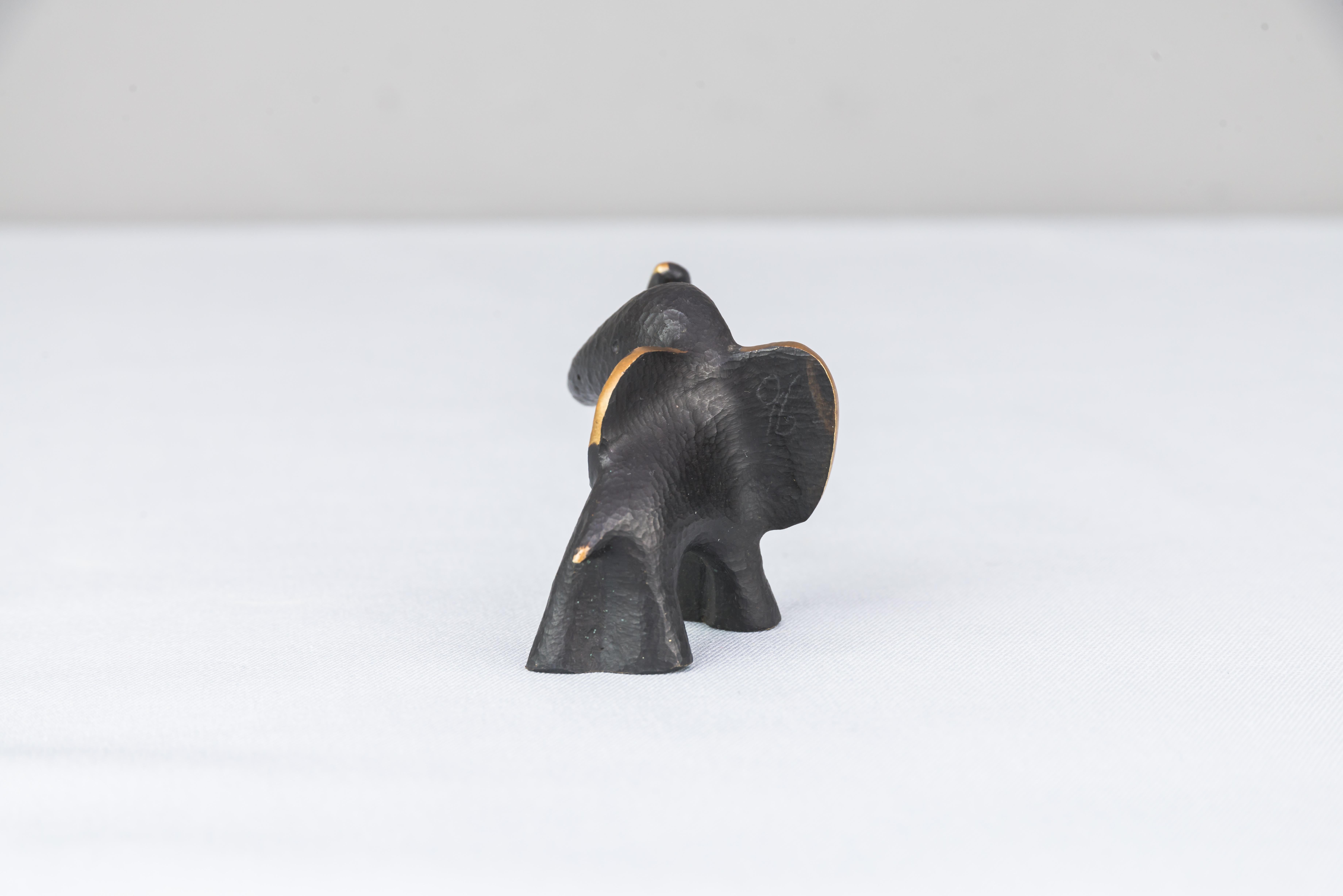 Austrian Elephant Ring Holder Figurine by Herha Baller