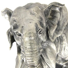Elefante artesanal de plata