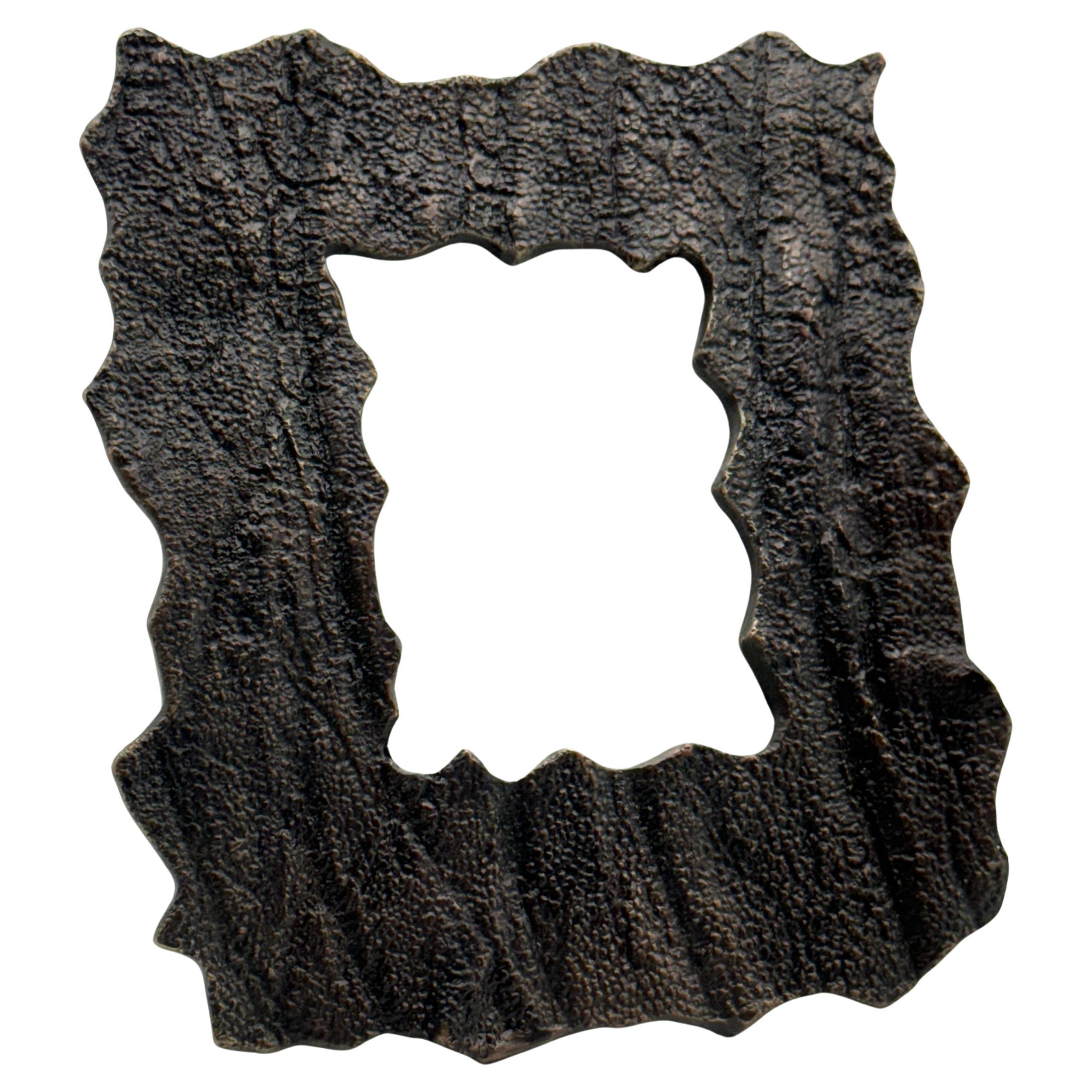 Modern Elephant Skin #4 Bronze Frame by Denis Mathews (British, 1913-1997) For Sale