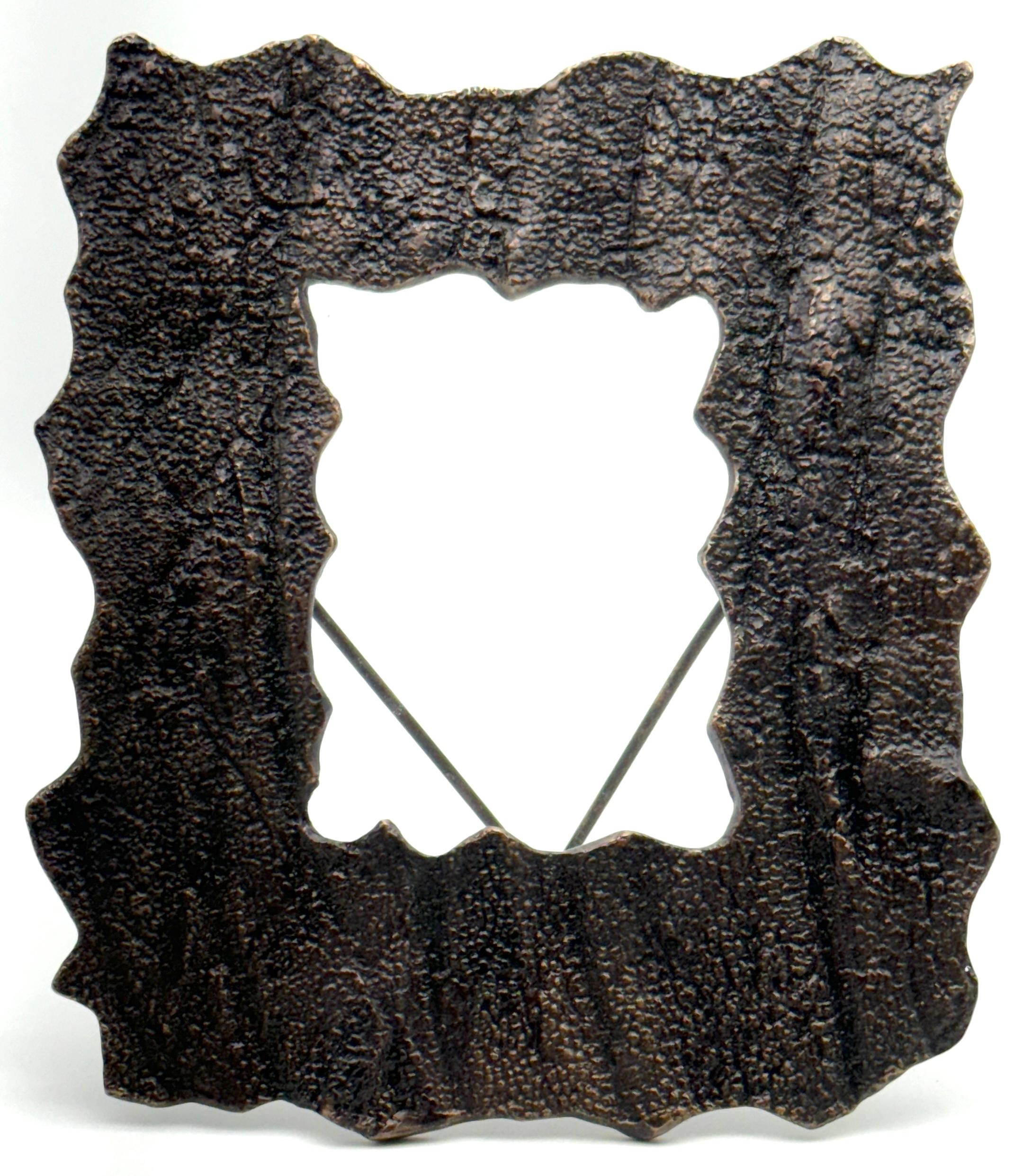 Elephant Skin #4 Bronze Frame by Denis Mathews (British, 1913-1997) In Good Condition For Sale In West Palm Beach, FL
