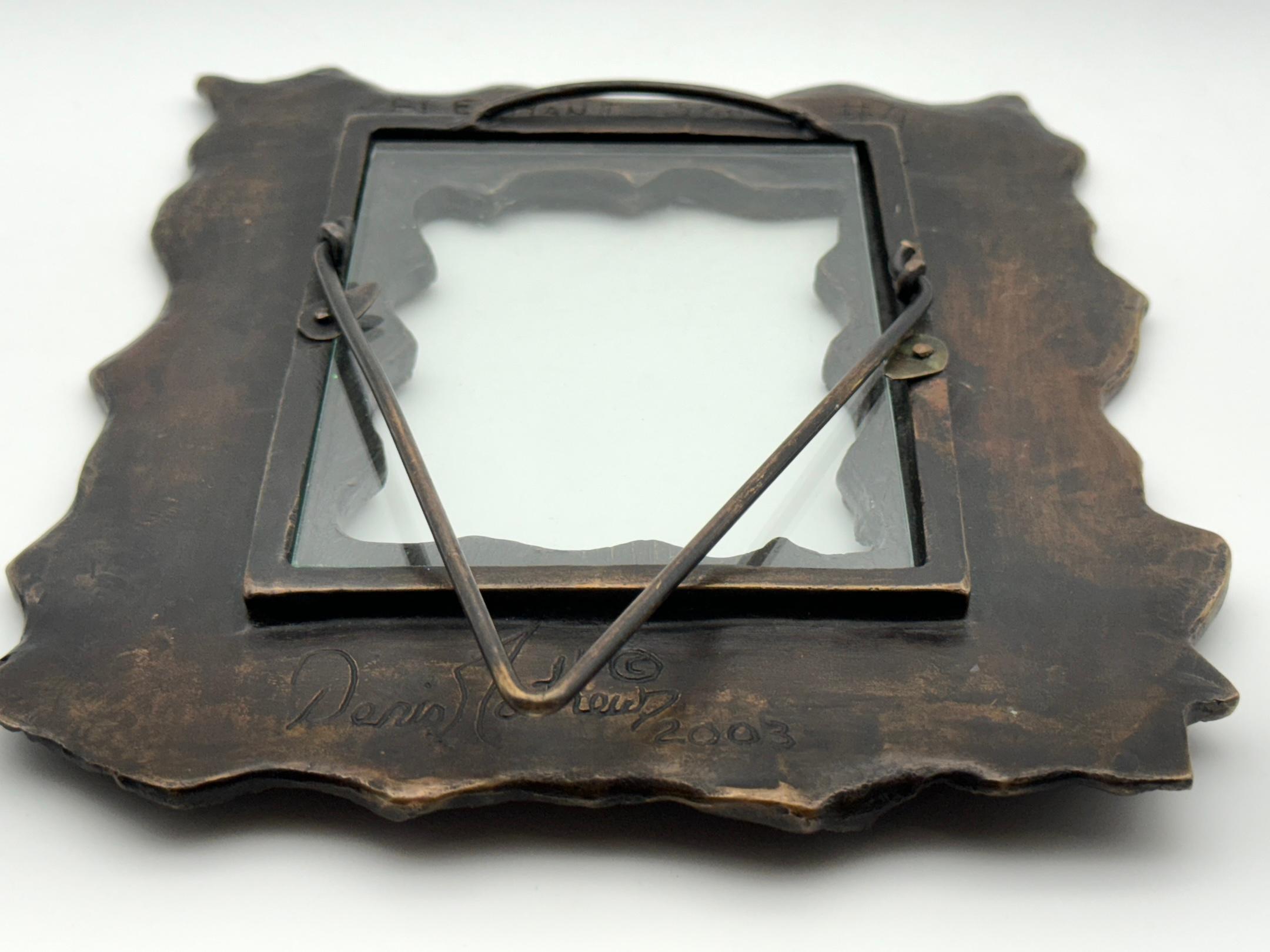Elephant Skin #4 Bronze Frame by Denis Mathews (British, 1913-1997) For Sale 1