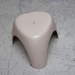 Sori Yanagi White Elephant Stool for Kotobuki, 1960s