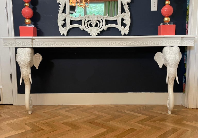 Elephant Wall Mount Console Table by Gampel Stoll For Sale at 1stDibs