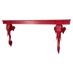 Elephant Wall Mount Console Table by Gampel Stoll