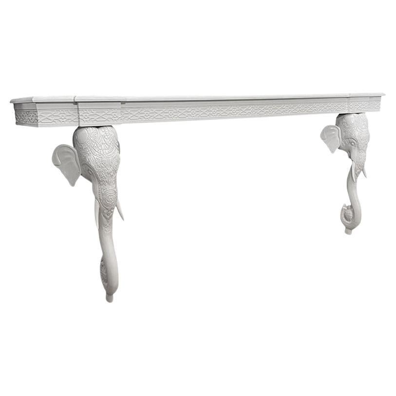 Elephant Wall Mount Console Table by Gampel Stoll For Sale