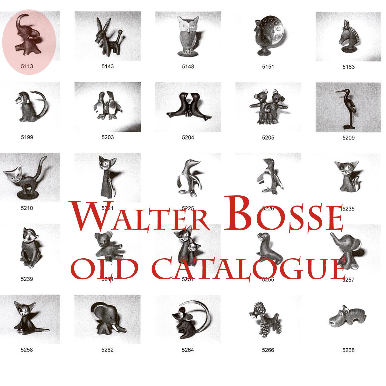 Éléphant Walter Bosse figurines laiton patiné Nouveau TALISMAN de Vienne d'Autriche en vente 2