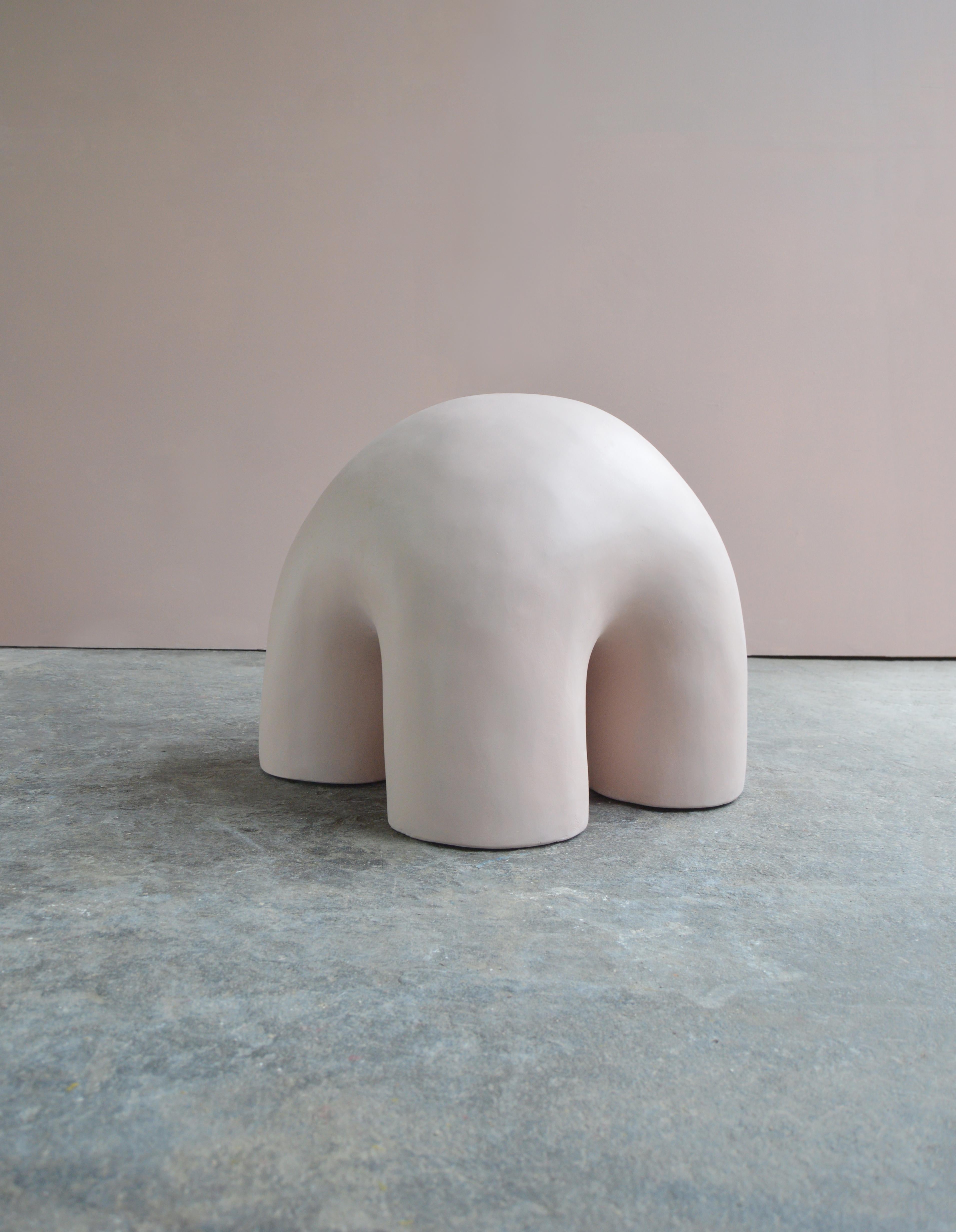 Elephante stool IV - Studio Noon
Unique piece
Signed
Dimensions: 21” H x 24” W x 24” D
Material: Pigmented cement

Noon is a Philadelphia based collaboration between designer/architect Nargiz Kazieva and artist Thomas Pontone.

The