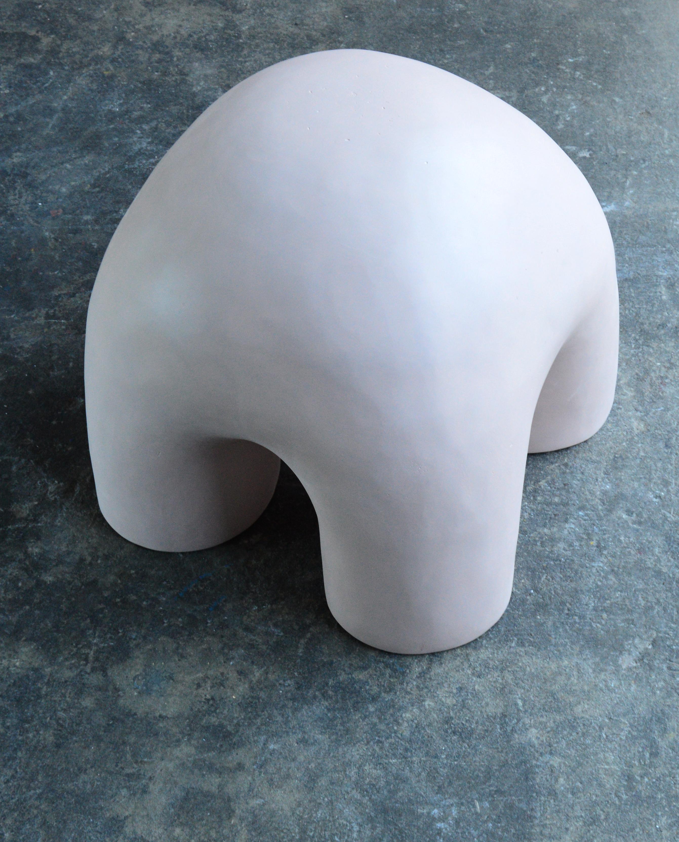 Concrete Elephante Stool IV, Studio Noon For Sale