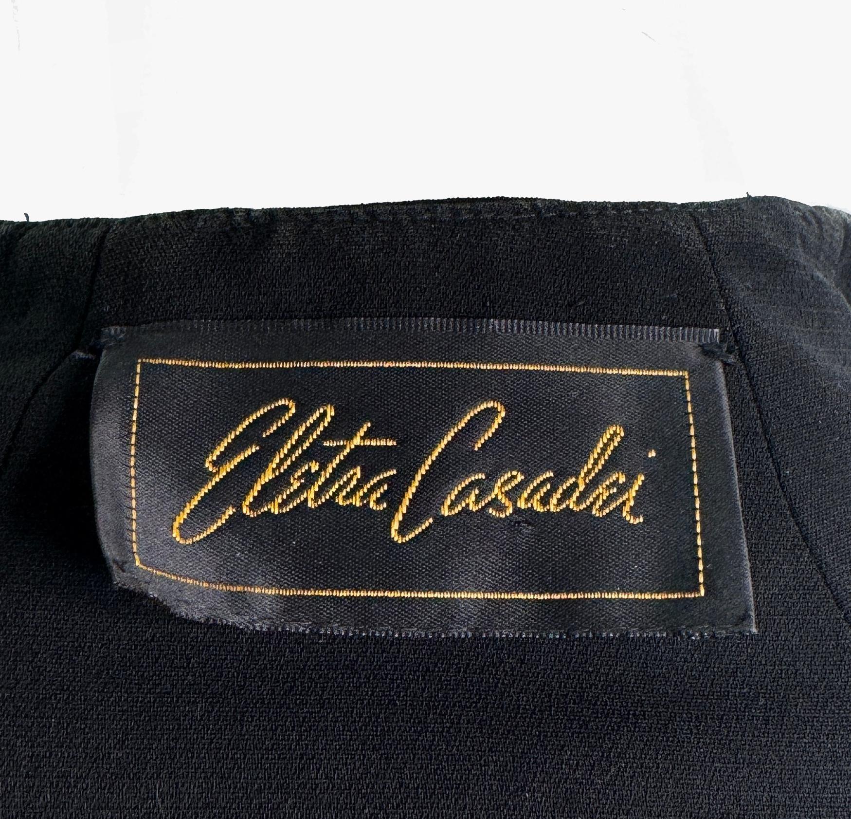 Eletra Casadei vintage sequined blazer For Sale 3