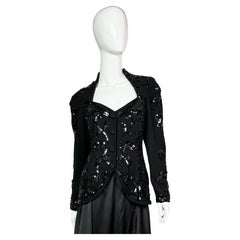 Eletra Casadei Vintage sequined blazer