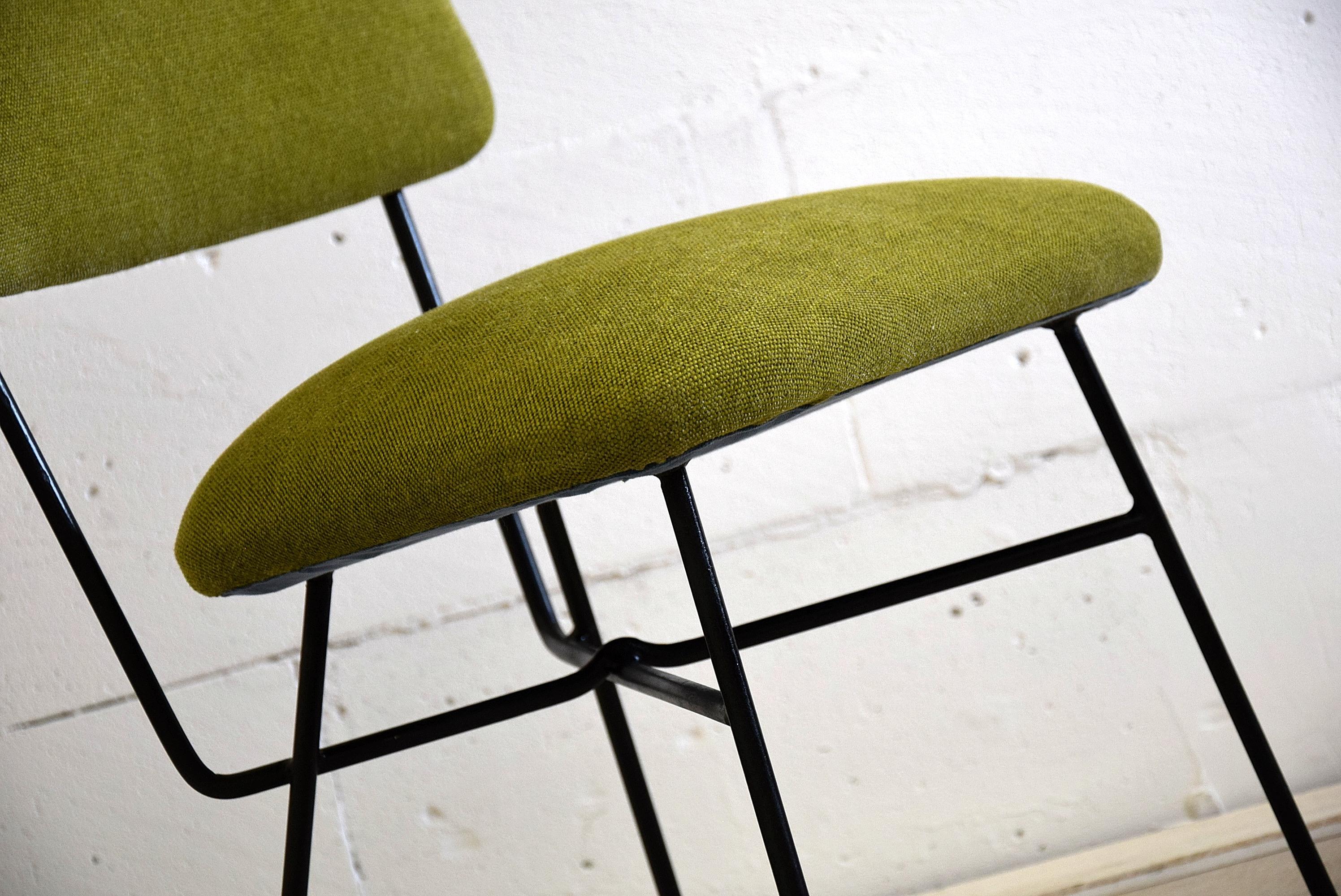 Mid-Century Modern Elettra by Studio BBPR for Arflex Green Mid Century Modern Chair