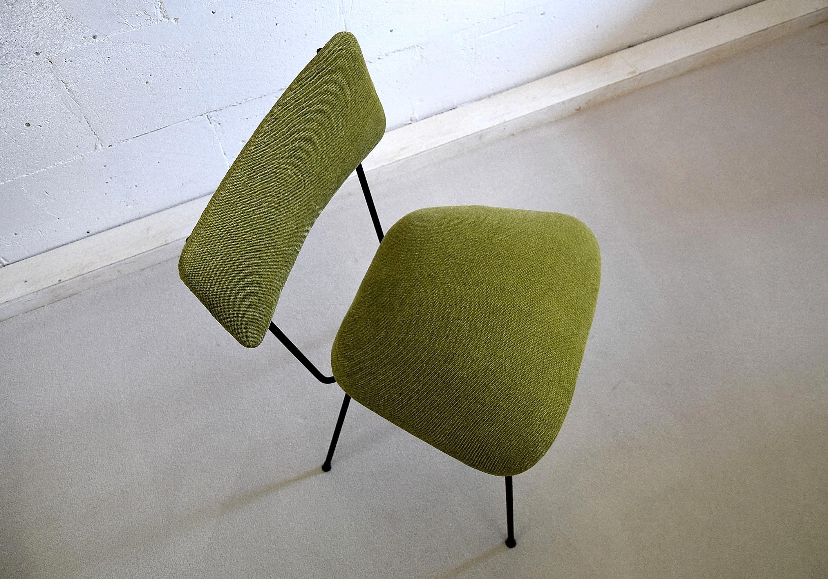 Mid-20th Century Elettra by Studio BBPR for Arflex Green Mid Century Modern Chair