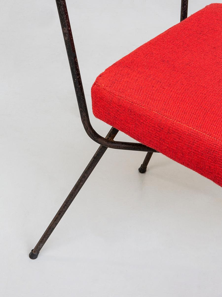 Italian mid-century Elettra Chair by Studio BBPR for Arflex, 1953 In Excellent Condition In MIlano, IT