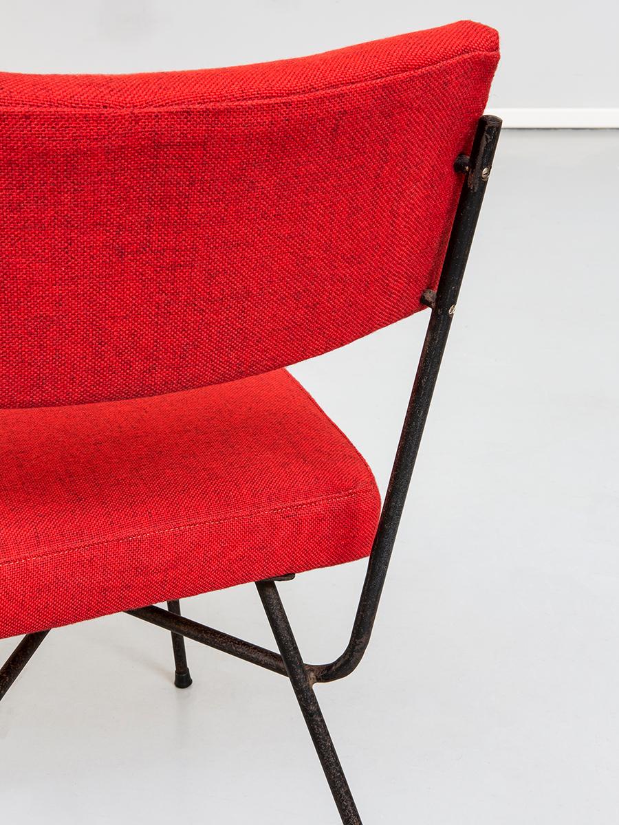Mid-20th Century Italian mid-century Elettra Chair by Studio BBPR for Arflex, 1953