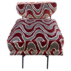 Silla Elettra Lounge Pieza Vintage Original Diseñada por Studio BBPM Italia 1954