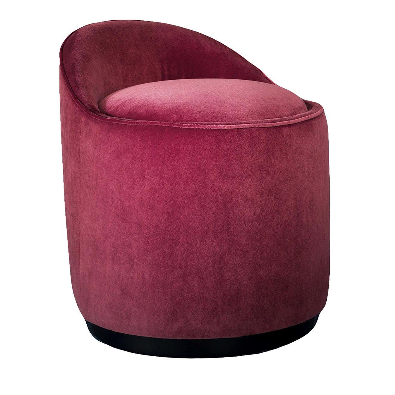 Elettra Red Pouf For Sale at 1stDibs