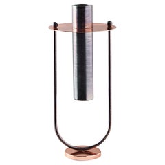 Elettra Vase by Mingardo –  Unique with Exquisite Iron and Copper Finishing