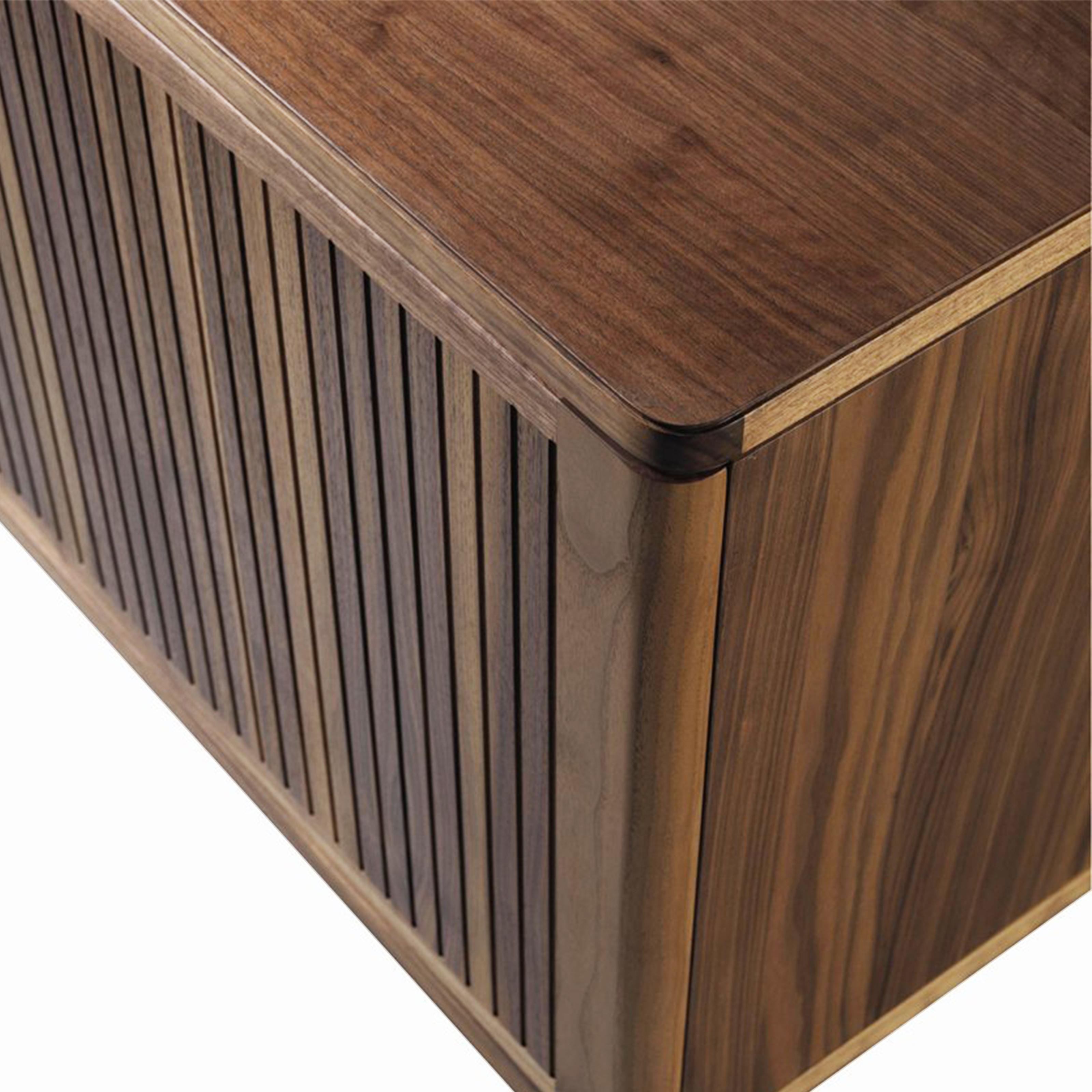 Buffet en bois massif Eleva, Wood Wood en finition Hand Made Nature, Contemporary en vente 7