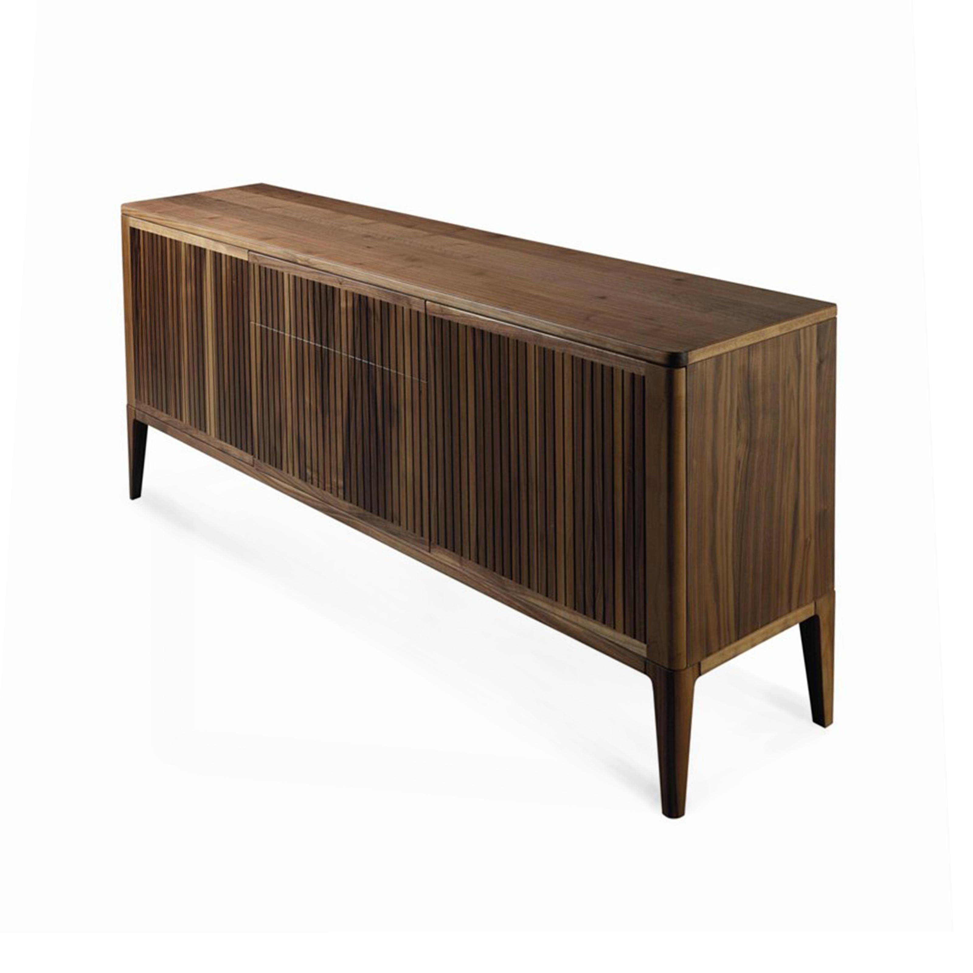Verre Buffet en bois massif Eleva, Wood Wood en finition Hand Made Nature, Contemporary en vente
