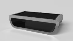 Elevate Customs Sid Pool Table / Stainless Steel Metal in 9' - Made in USA