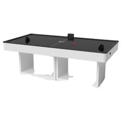 Elevate Customs Ambrosia Air Hockey Table/Solid Pantone White  in 7'-Made in USA