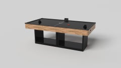 Elevate Customs Ambrosia Air Hockey Tables / Solid Curly Maple Wood  in 7' - USA