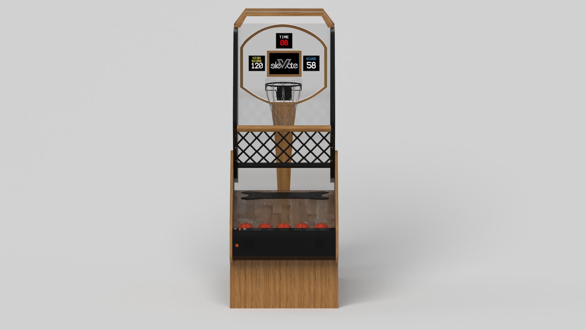 Minimalist Elevate Customs Ambrosia Basketball Tables /Solid Teak Wood in 8'3