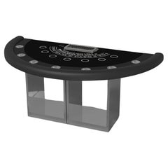 Elevate Customs Ambrosia Black Jack Table / Stainless Steel Metal in 7'4" -USA