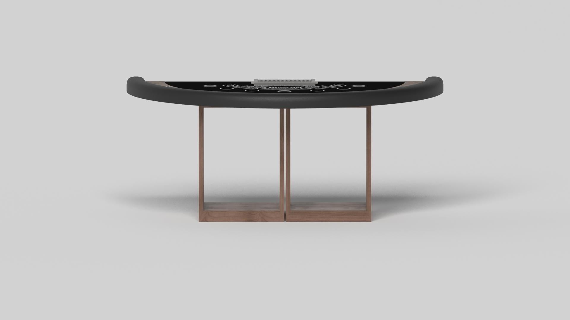 Américain Elevate Customs Tables Jack Black / Solid Walnut Wood in 7'4