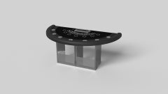 Elevate Customs Ambrosia Black Jack Tables / Stainless Steel Metal in 7'4" - USA