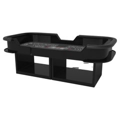 Elevate Customs Ambrosia Craps Tables / Solid Pantone Black Color in 9'9" - USA