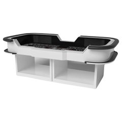 Tavoli da Craps Ambrosia di Elevate Customs / Colore solido Pantone White in 9'9" - USA