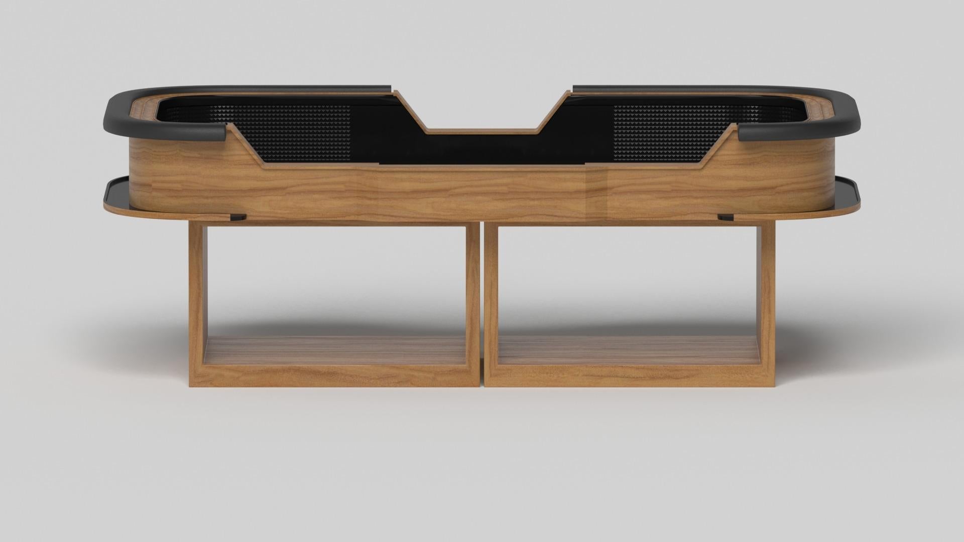 American Elevate Customs Ambrosia Craps Tables / Solid Teak Wood in 9'9