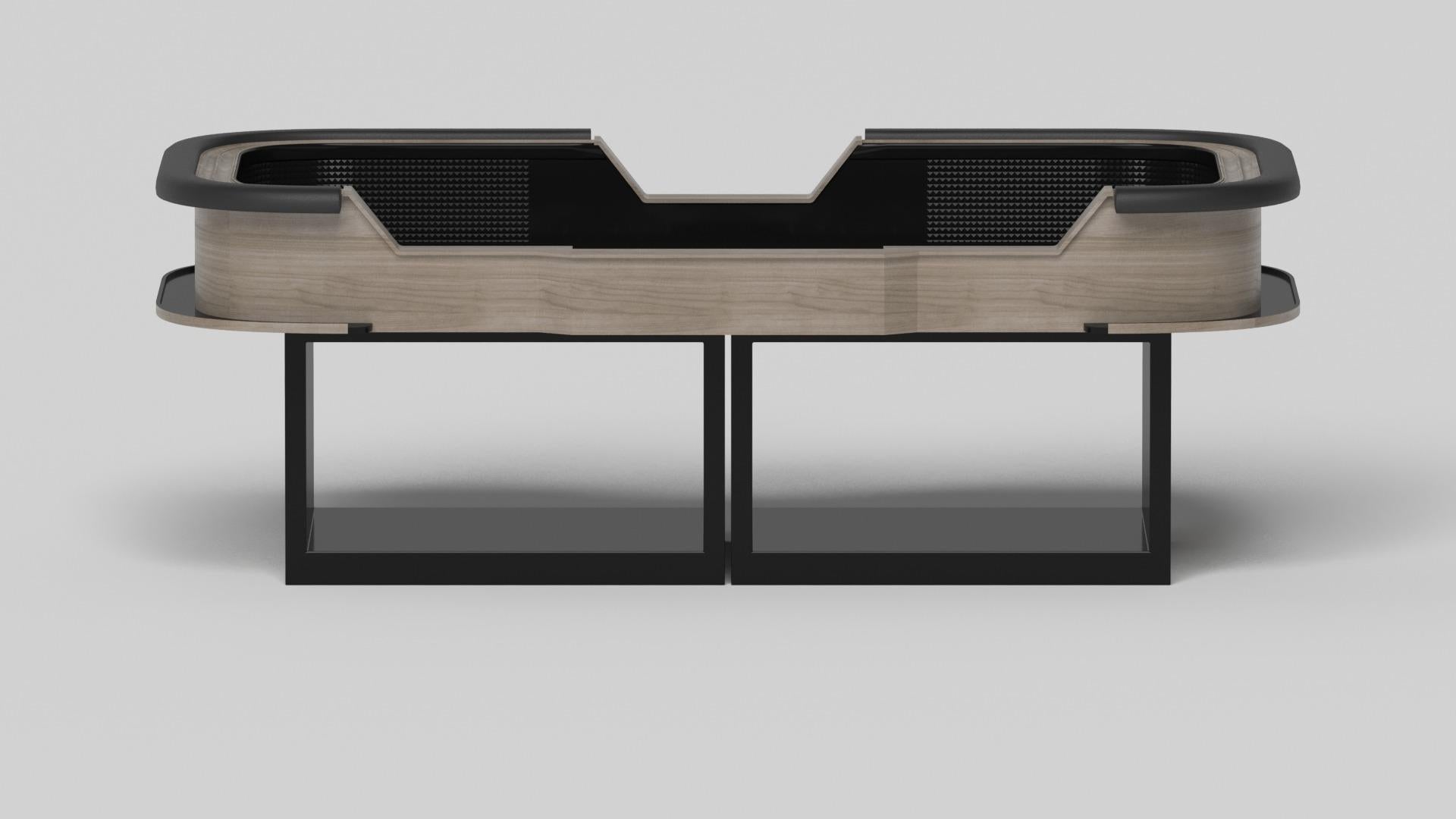 Minimalist Elevate Customs Ambrosia Craps Tables /Solid White Oak Wood in 9'9